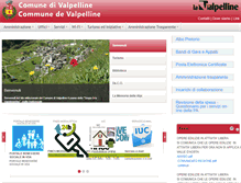 Tablet Screenshot of comune.valpelline.ao.it